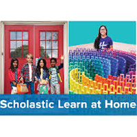 scholastic learn at home graphic