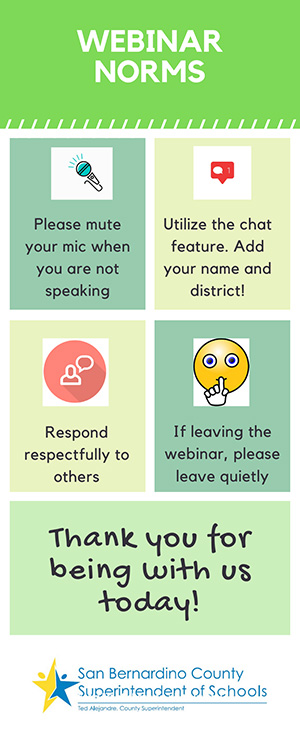 webinar Norms graphic